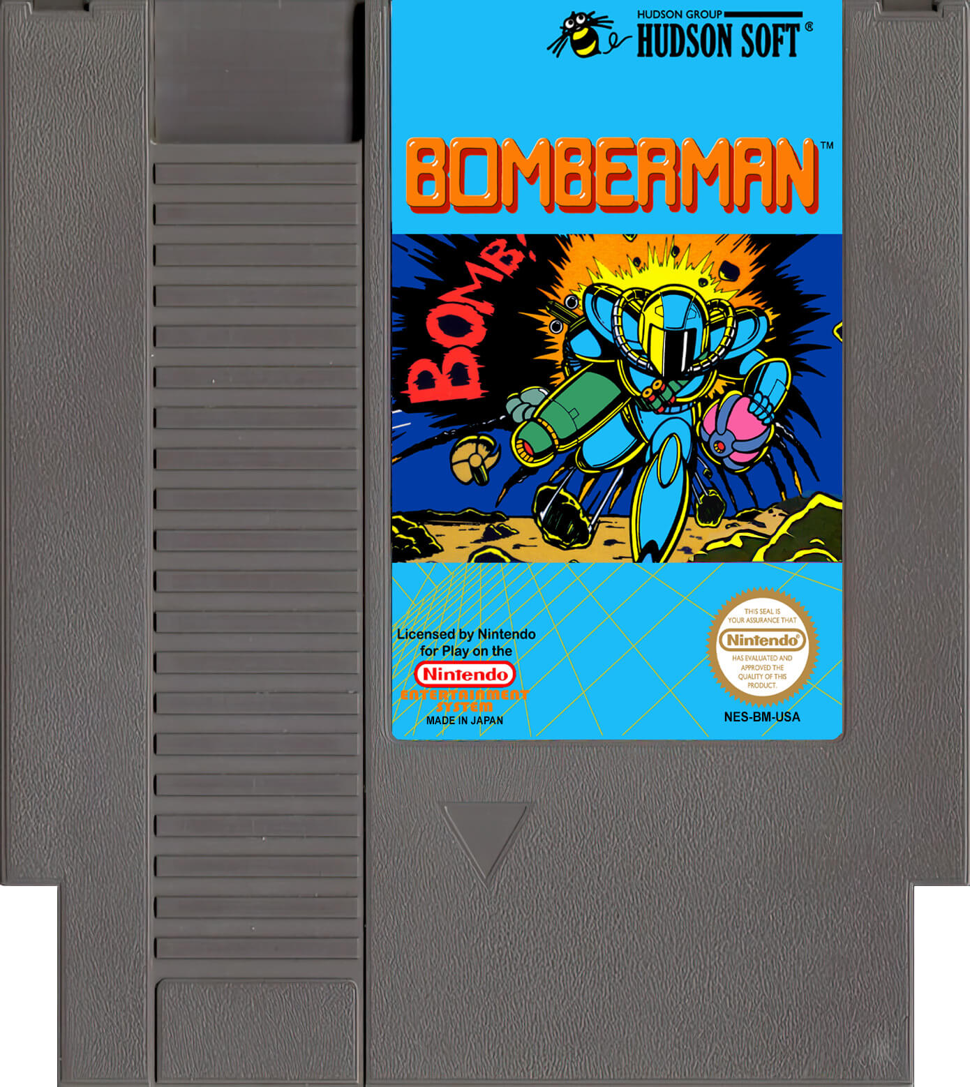 Лицензионный картридж Bomberman для NES